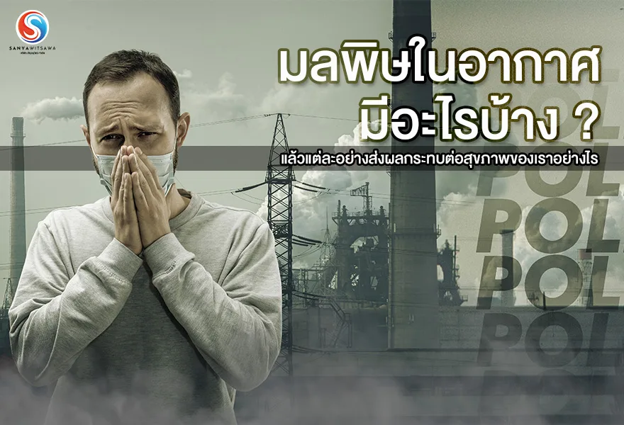 มลพิษในอากาศ มีอะไรบ้าง แล้วแต่ละอย่างส่งผลกระทบต่อสุขภาพของเราอย่างไร
