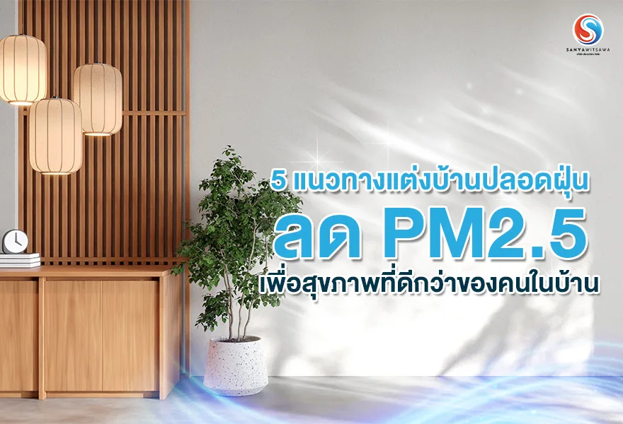 Home-Decorating Guidelines: A Dust-Free, PM2.5-Reduced Home for Better Health